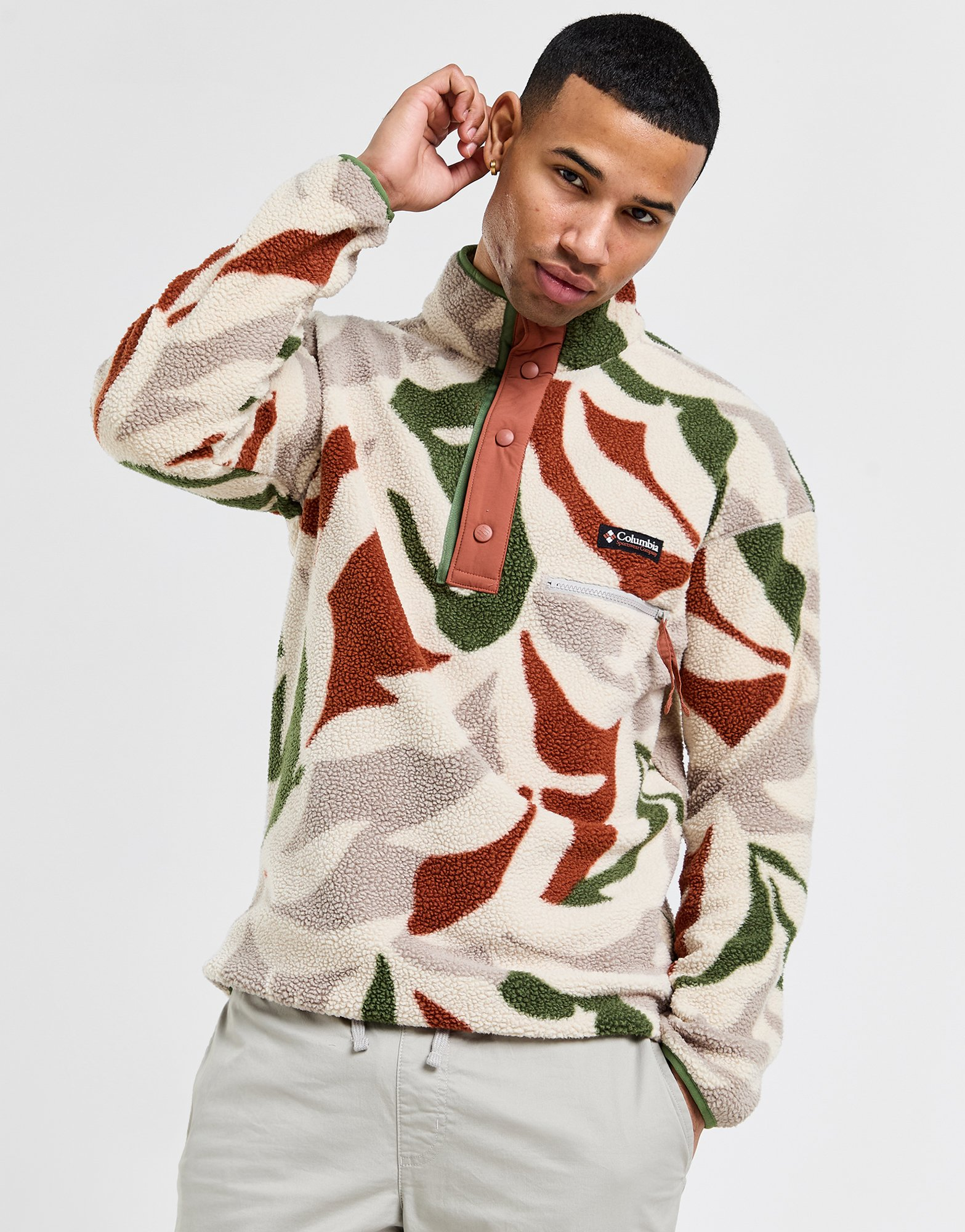 Columbia Polaire Imprimée Helvetia Homme