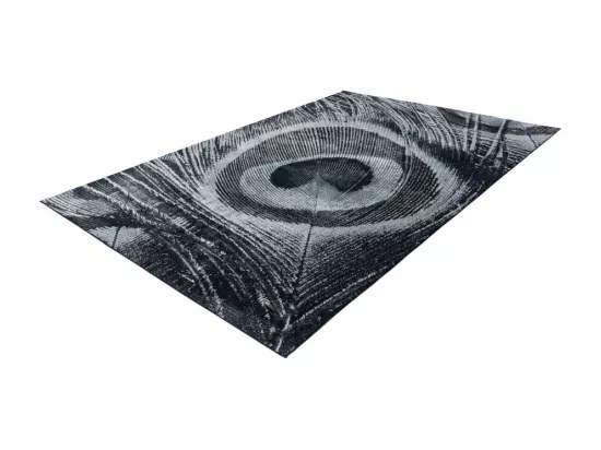 Tapis 230x160cm, design G108A coloris bleu pétrole - Confort et élégance pour votre intérieur