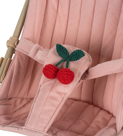 Konges Sløjd Dukkeklapvogn - Lulu - Cherry