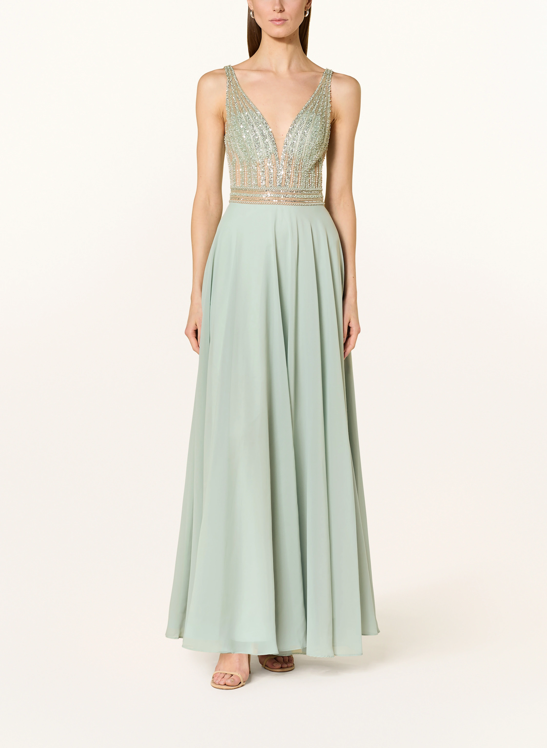Hey Kyla Abendkleid mit Pailletten und Schmucksteinen