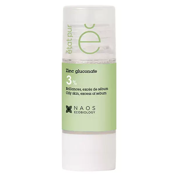 État Pur Actif Pur Zinc Gluconate 15ml