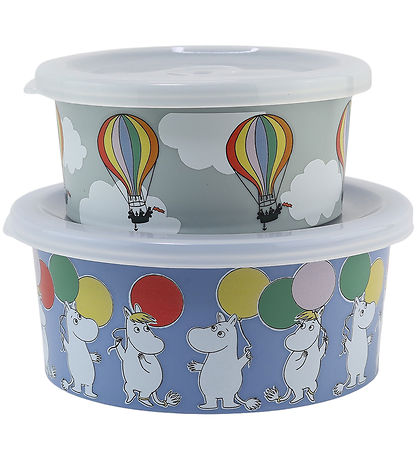Rätt Start Snackboxen - 2er-Pack - Mumi - 450/250 ml - Feiern
