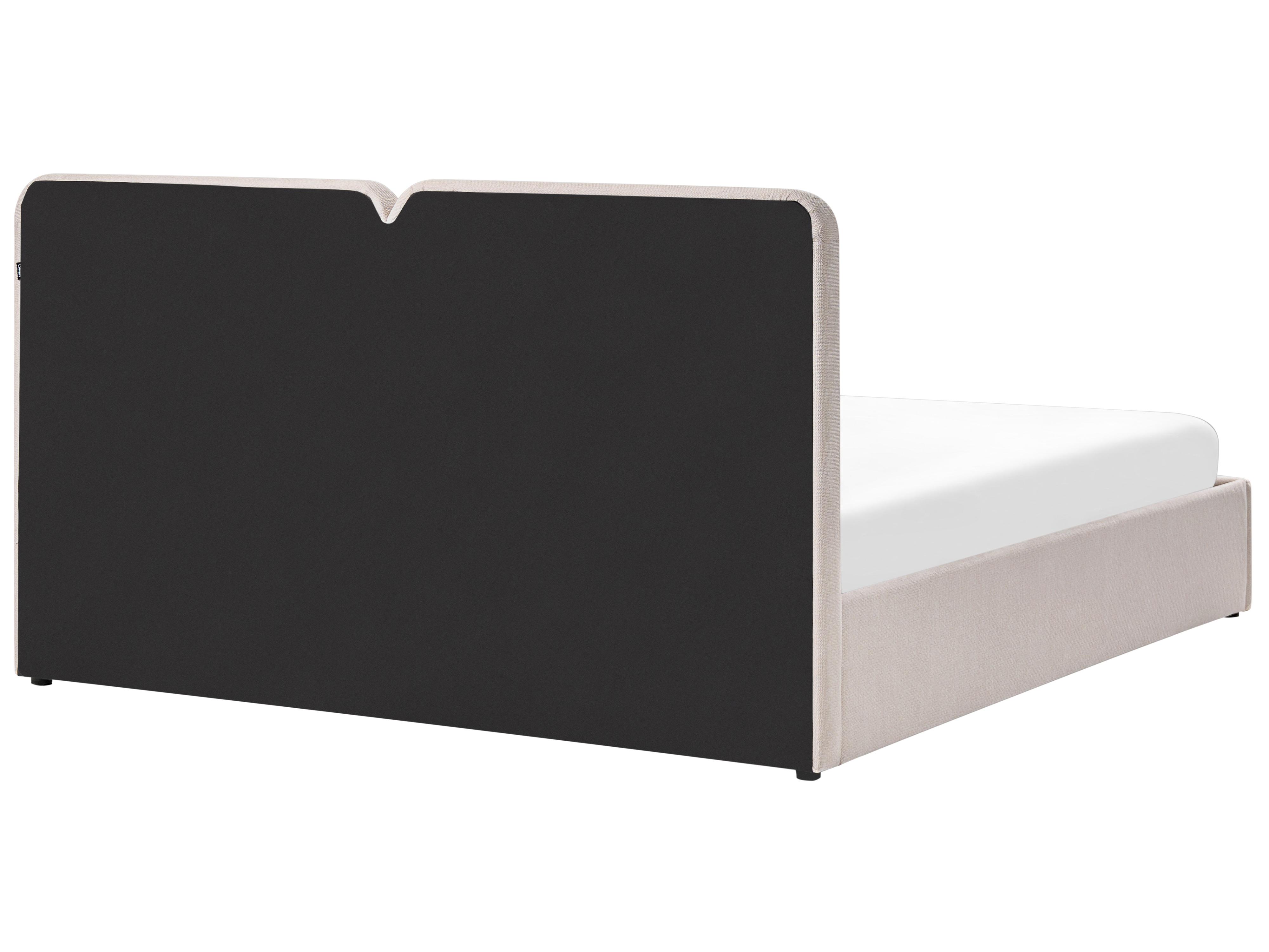 Bed met opbergruimte Stof ARBOIS 180 x 200 cm Beige