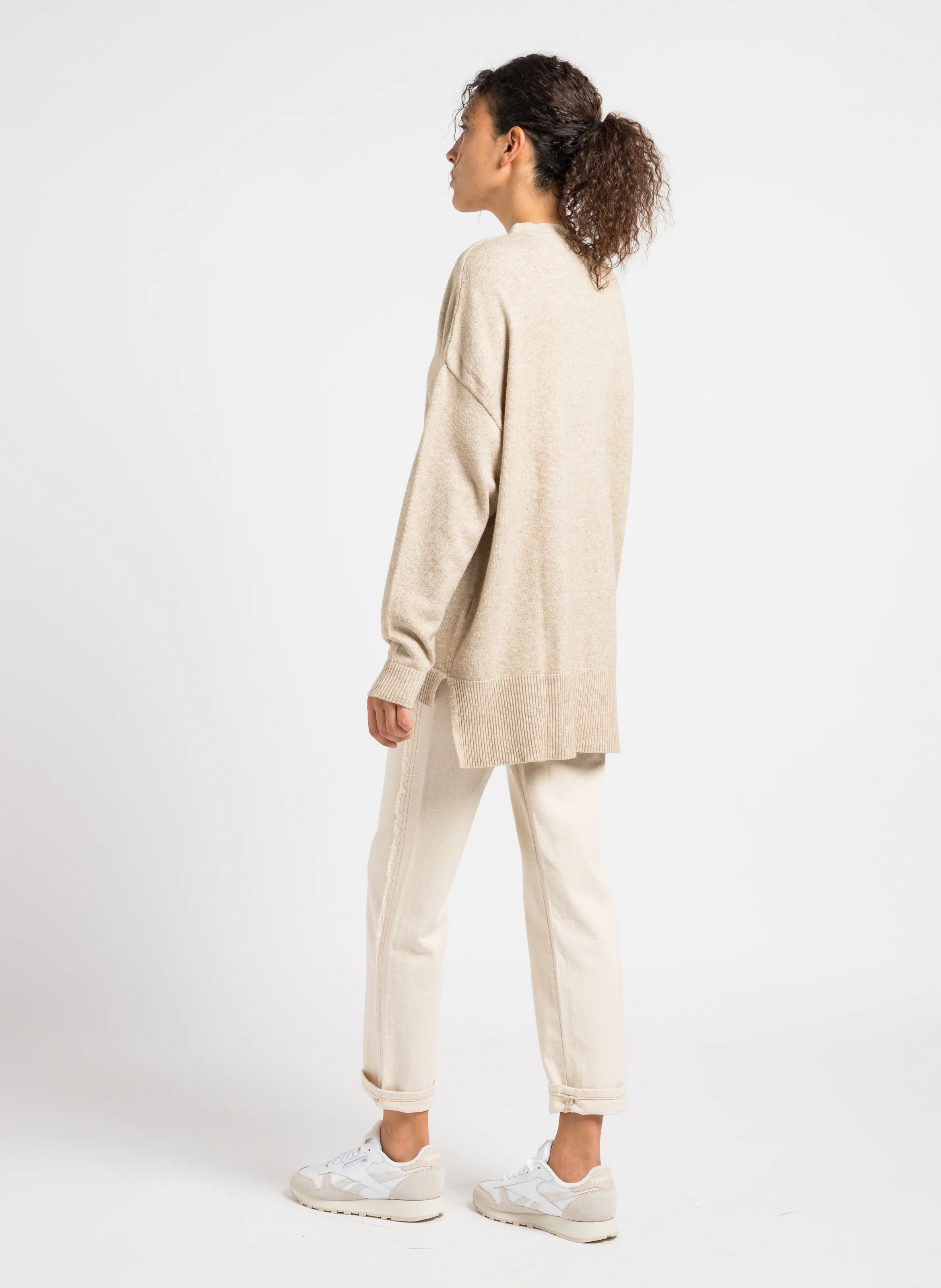 CLASSIC LEATHER - Baskets basses en cuir | Blanc