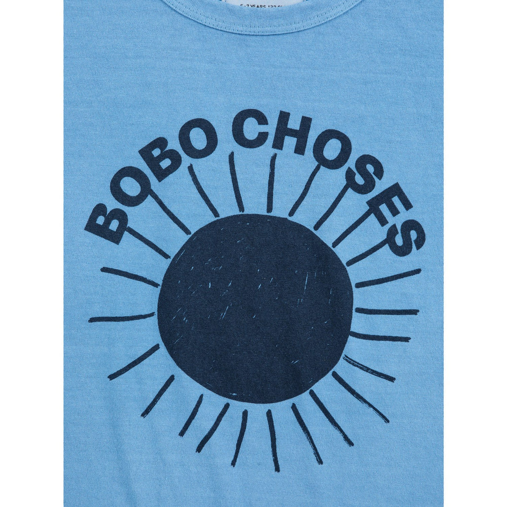 Køb Bobo Choses Light Blue Sun Turquoise T-Shirt