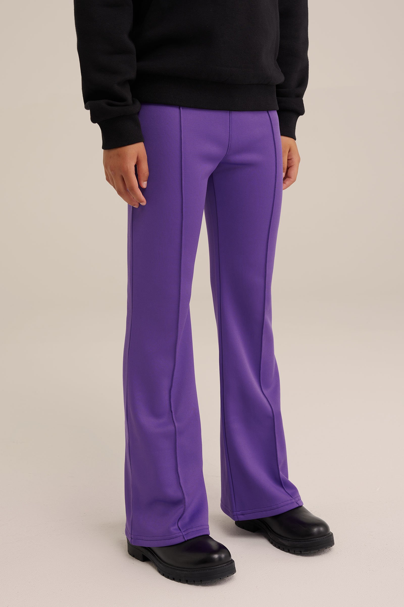 Meisjes flared legging WE Fashion Lavendel