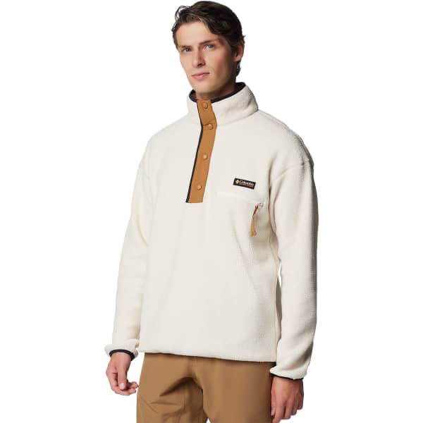 Sweat polaire COLUMBIA HELVETIA II HALF SNAP FLEECE CHALK