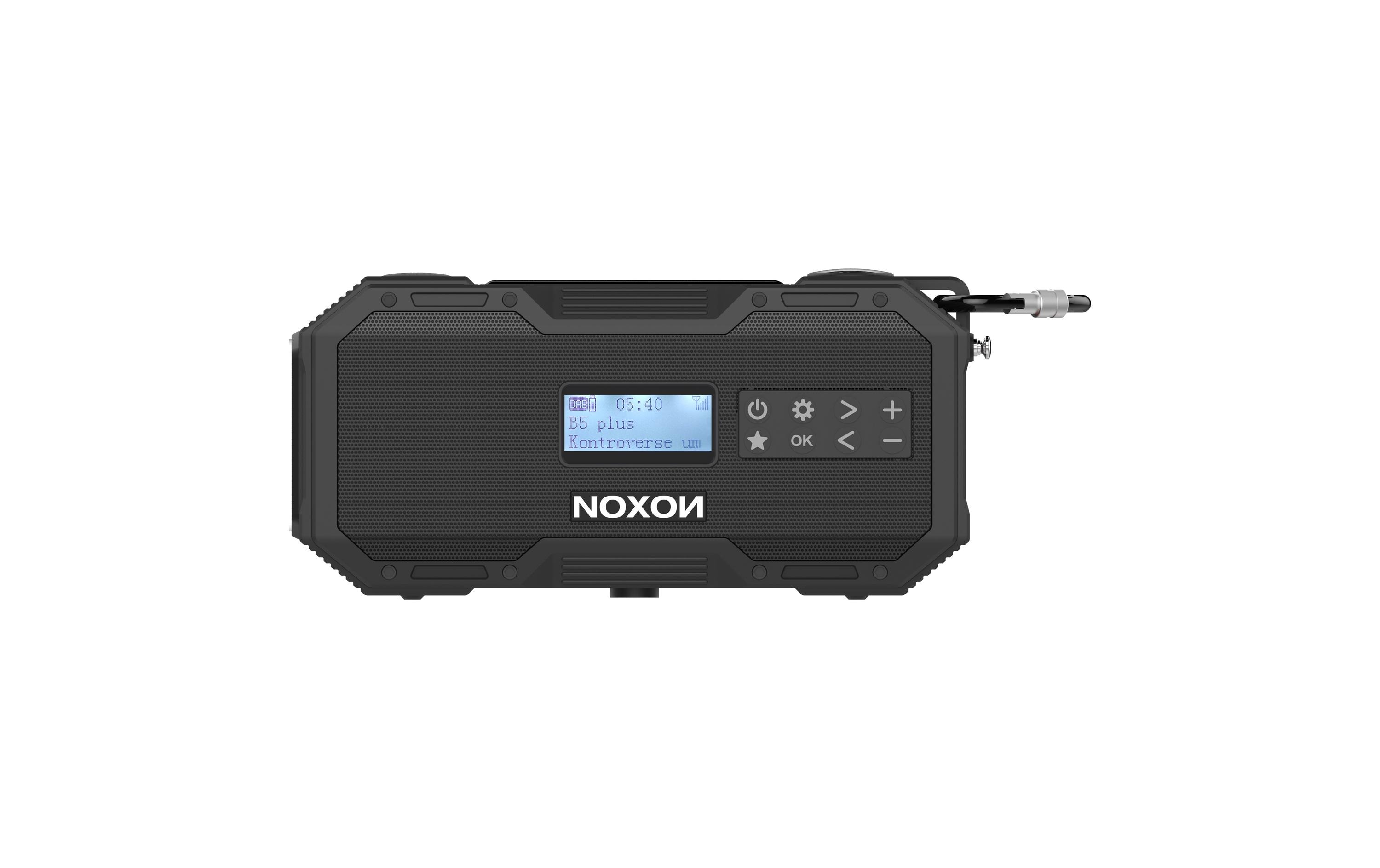 DAB+ Radio Dynamo Solar 411 SchwarzDAB+ Notfunk mit Bluetooth