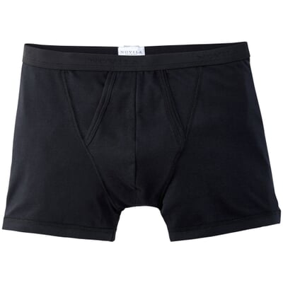 Herren-Retroshorts, Schwarz