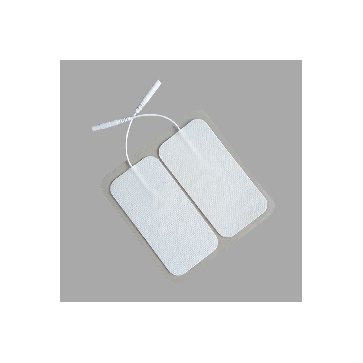 10 Pack 2.0 Sokkelerstatningsputer Håndelektrodemassasjelapp Hvit 5 x 10 x 0.5 cm