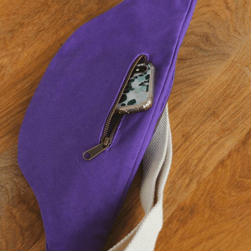 Sac banane XL Sofia 43cm Holi Violet