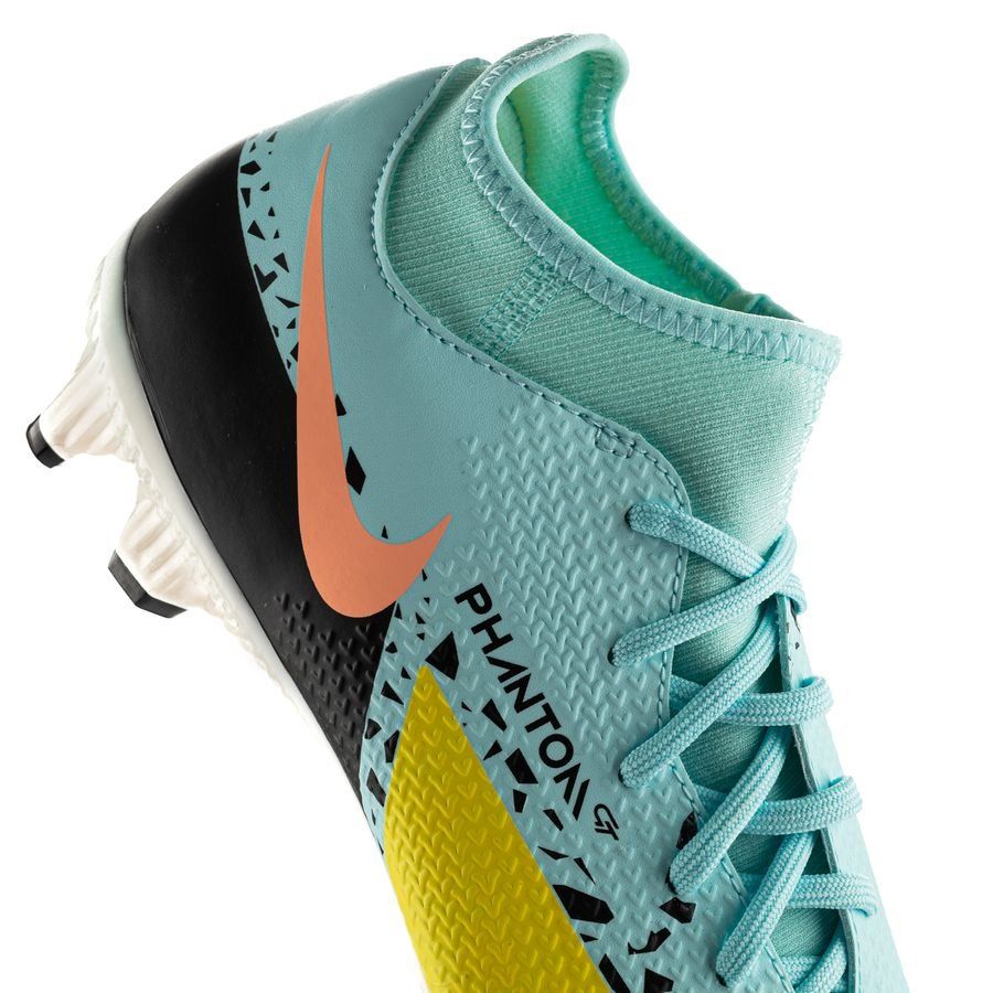 Nike Phantom GT 2 Academy DF MG Lucent - Turquoise/Noir/Jaune