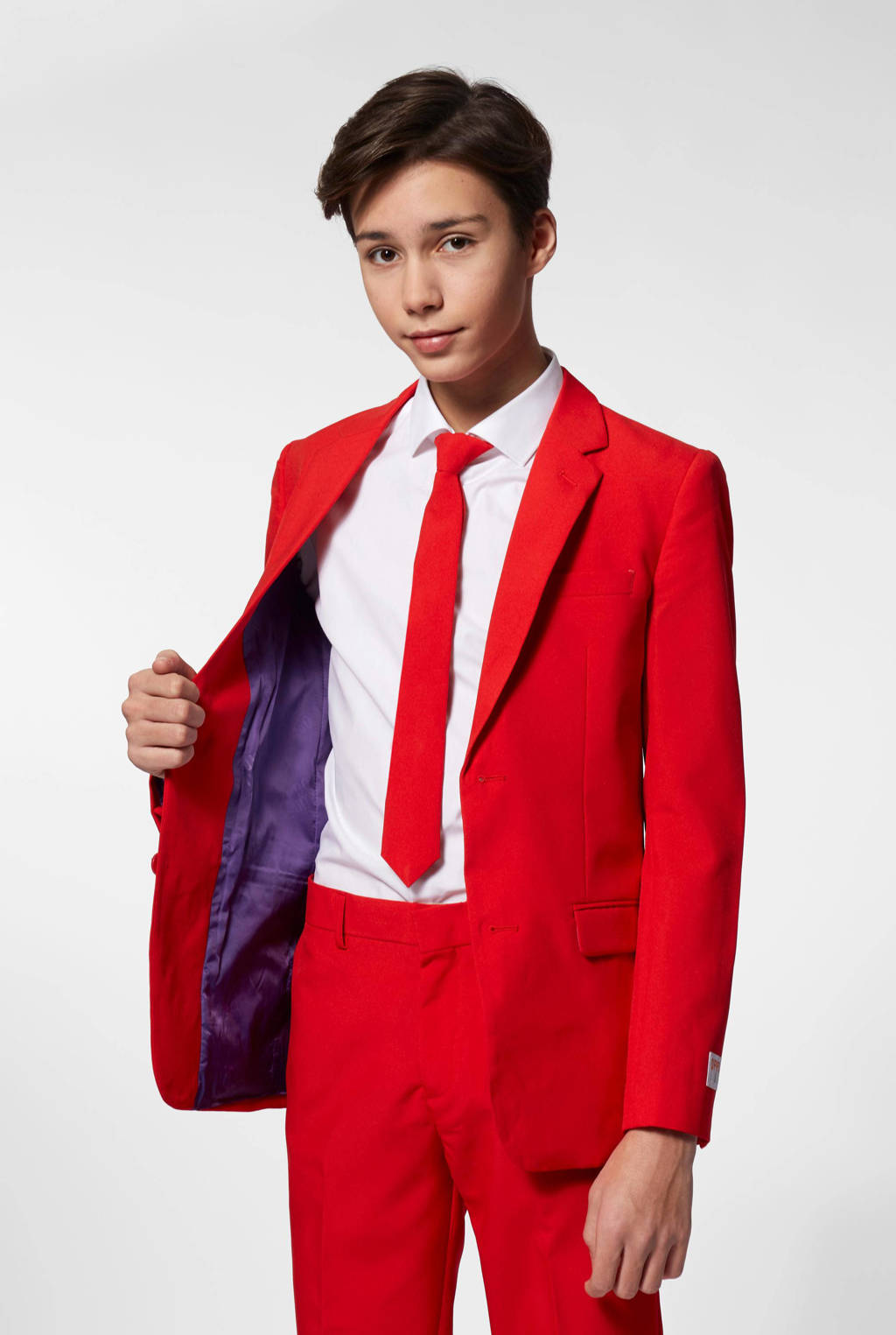 OppoSuits kostuum Red Devil felrood