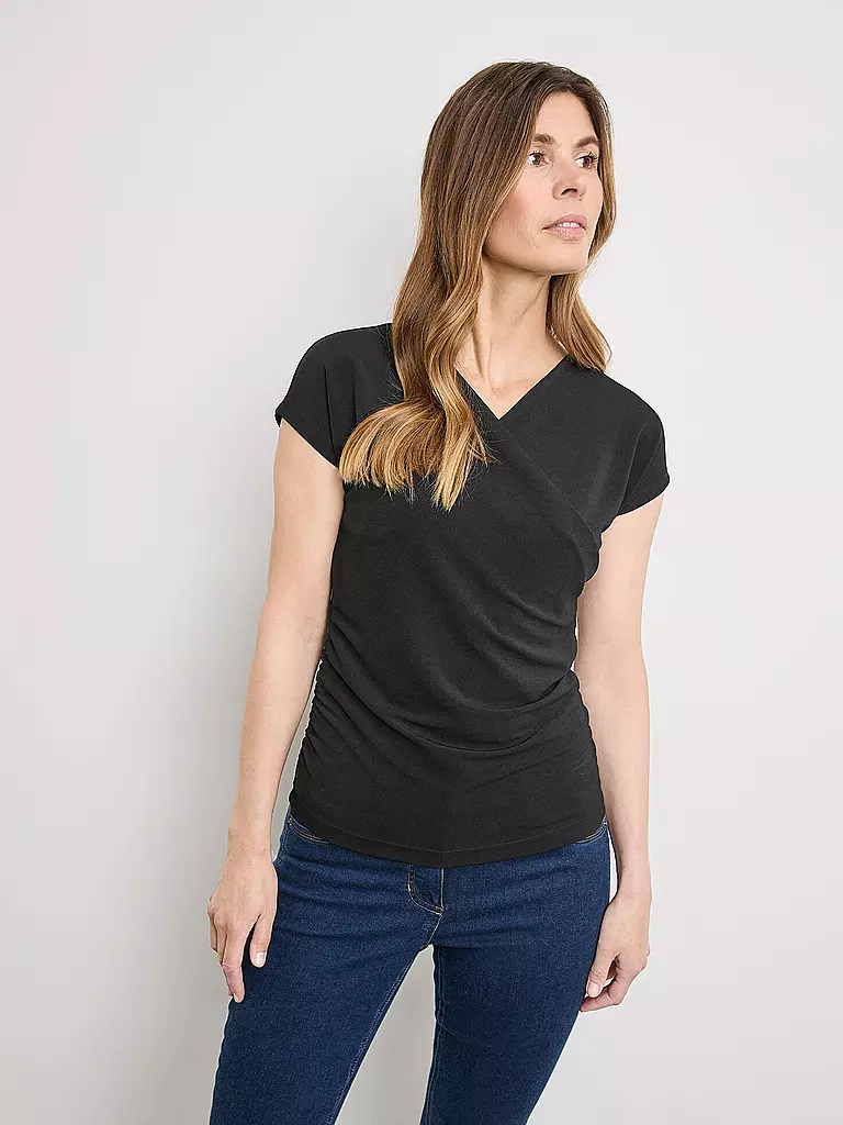 GERRY WEBER T-Shirt schwarz