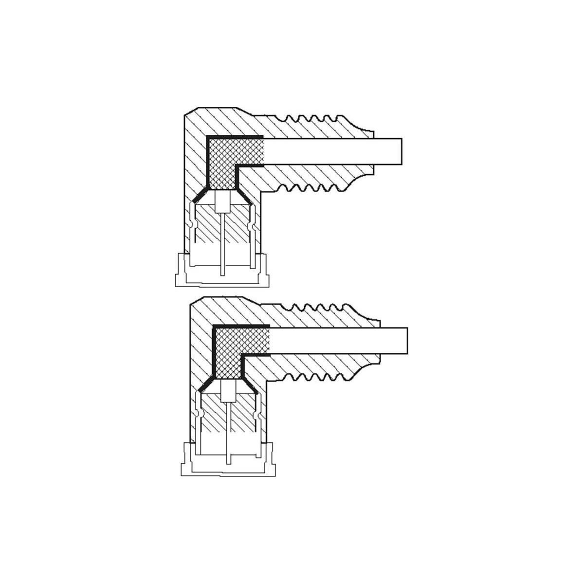 SAT-antennkabel (135 dB), 4x skärmad