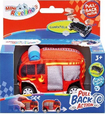 Pull Back Bil - Brandbil - 9 CM - Mini Revellino