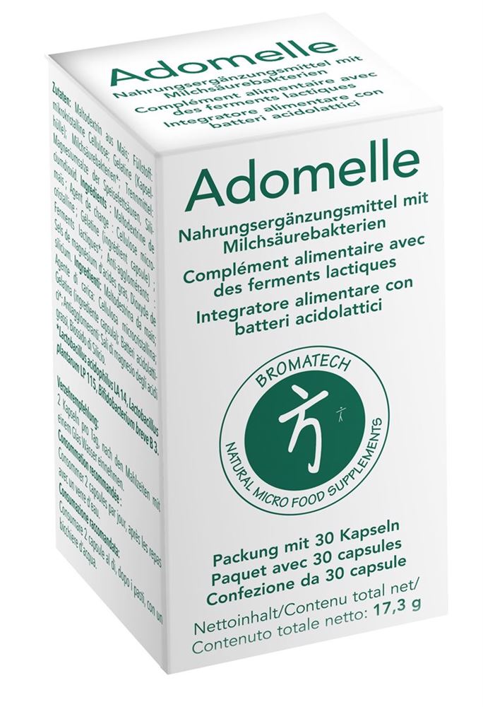 ADOMELLE BROMATECH<br>30 Stück, Flasche, Hartkapsel