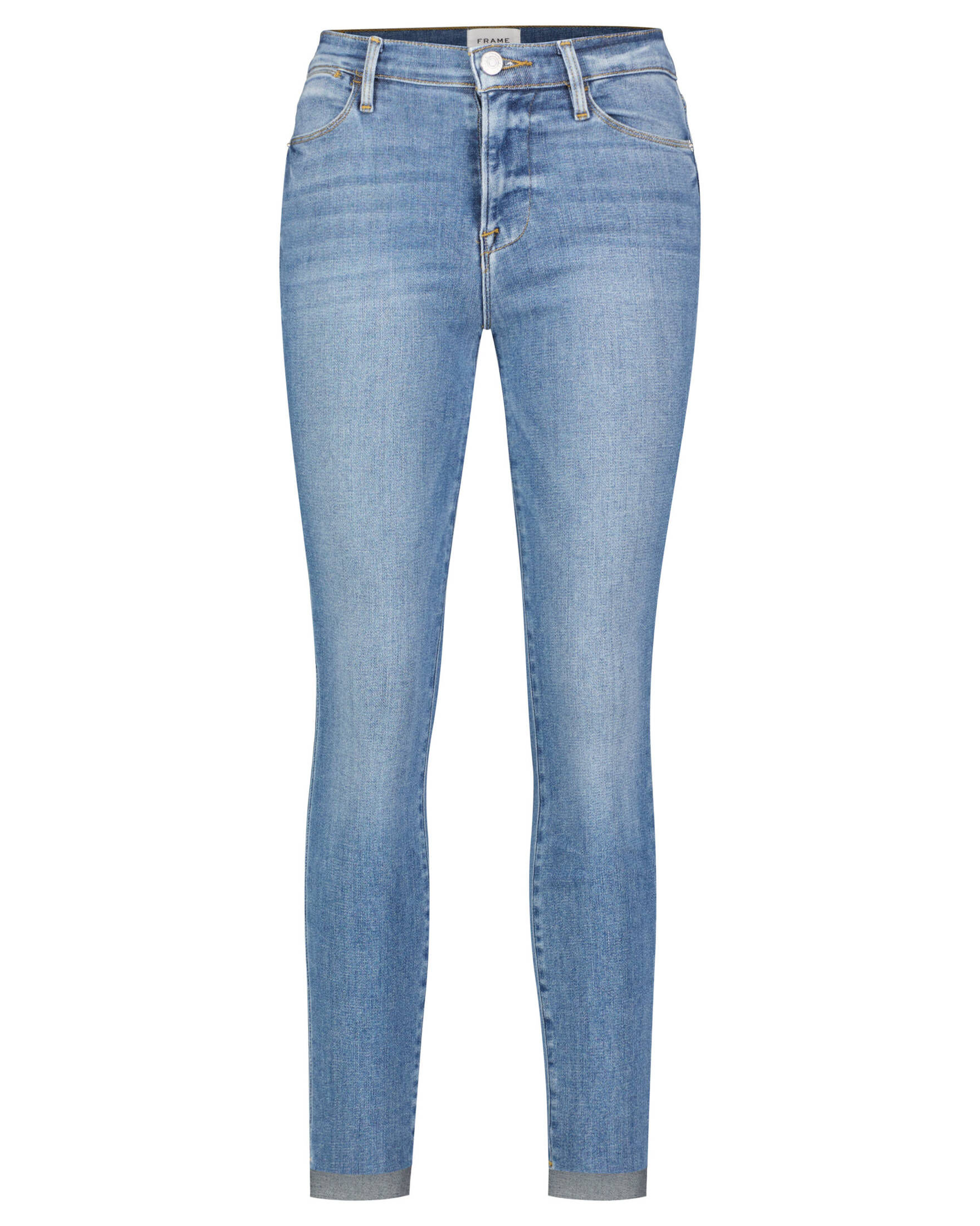 Frame| Damen Jeans LE HIGH SKINNY RAW STAGGER