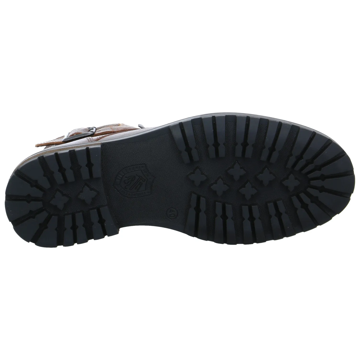 Winter-Boots Braun Leder