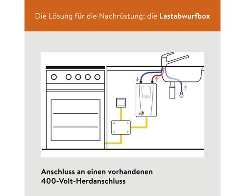Clage CDX11-U elektronische doorstroomverwarmer 11 kW