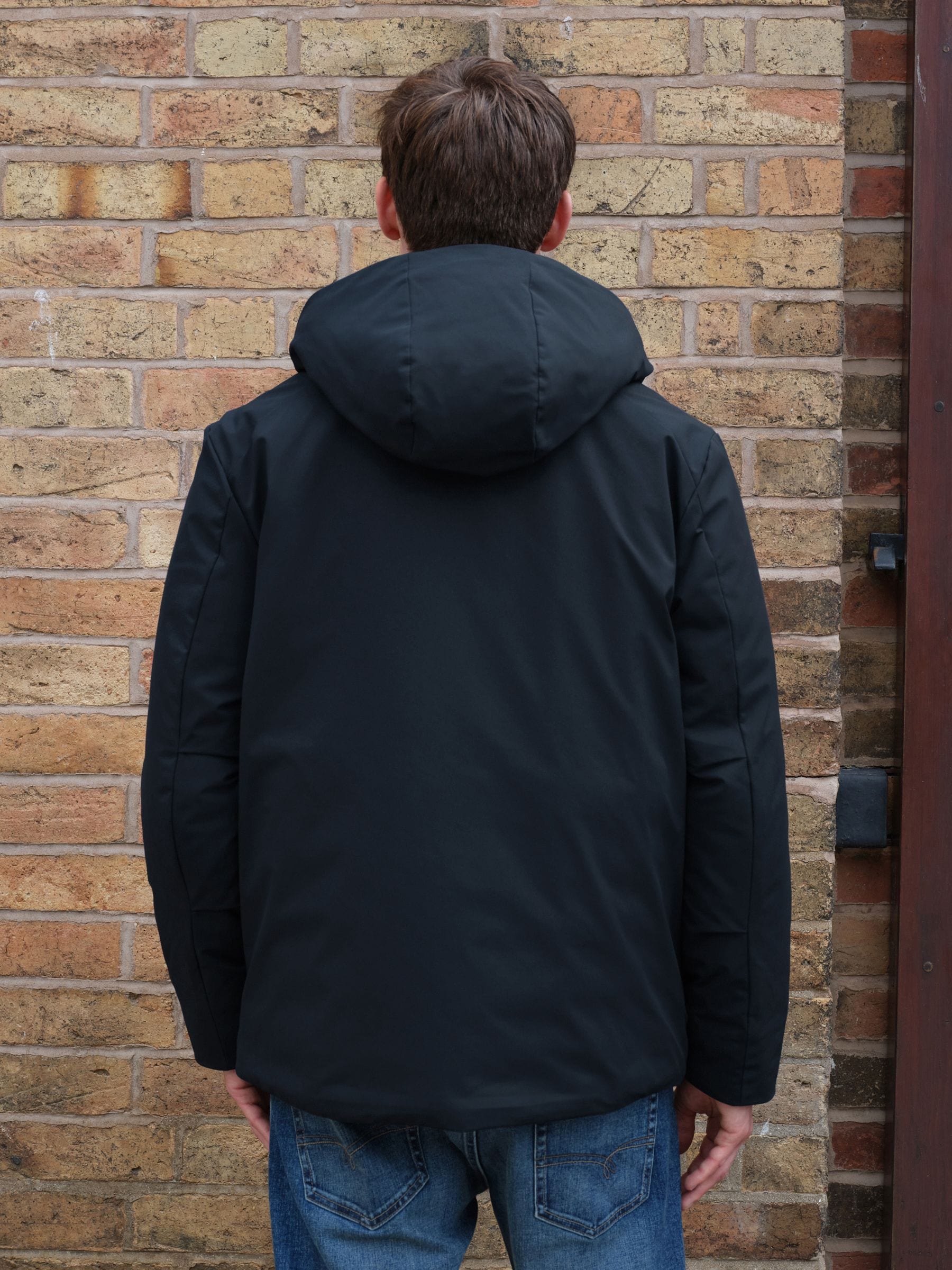 Donkerblauw - ThermoGen Parka Jack met Borg voering