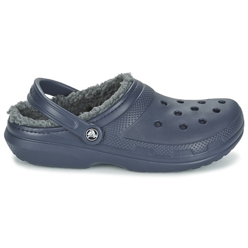 Crocs - CLASSIC LINED CLOG Marino / Gris
