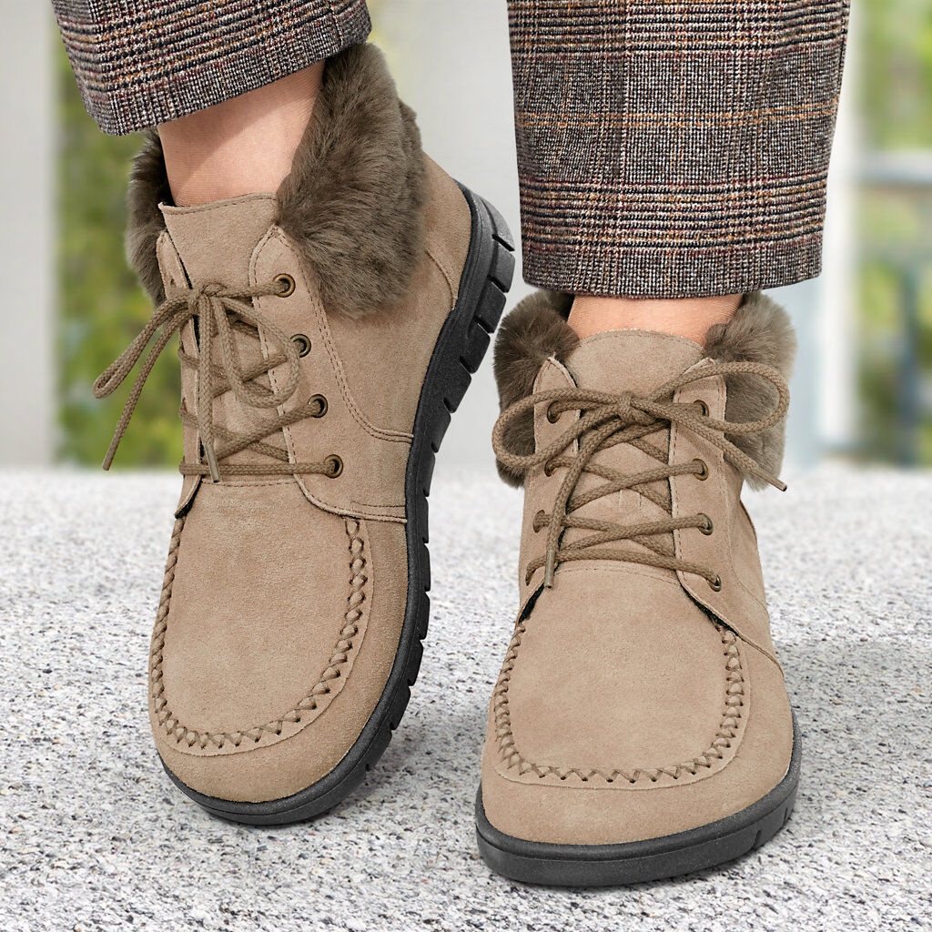 DAMEN - Stiefelette RIVKA beige