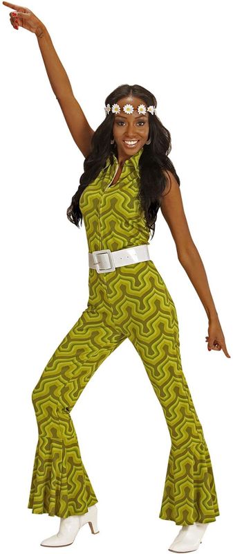 Widmann - Jaren 70 Kostuum - Disco Fever - Jumpsuit - Volwassenen