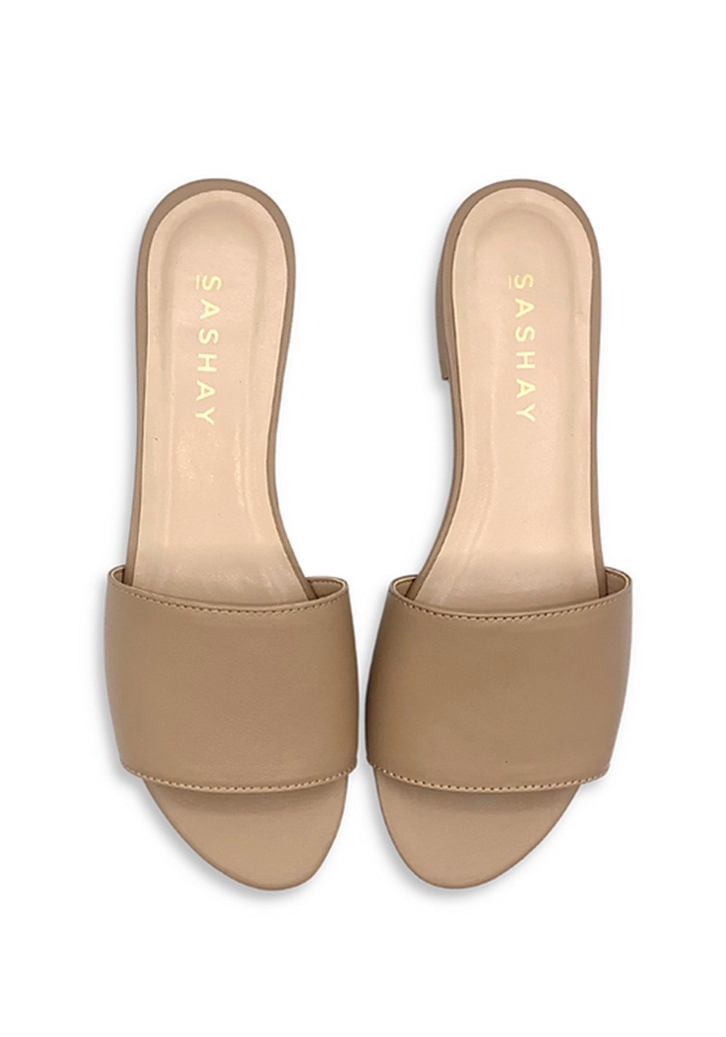 Sashay Sandale Mule Cashew Plain