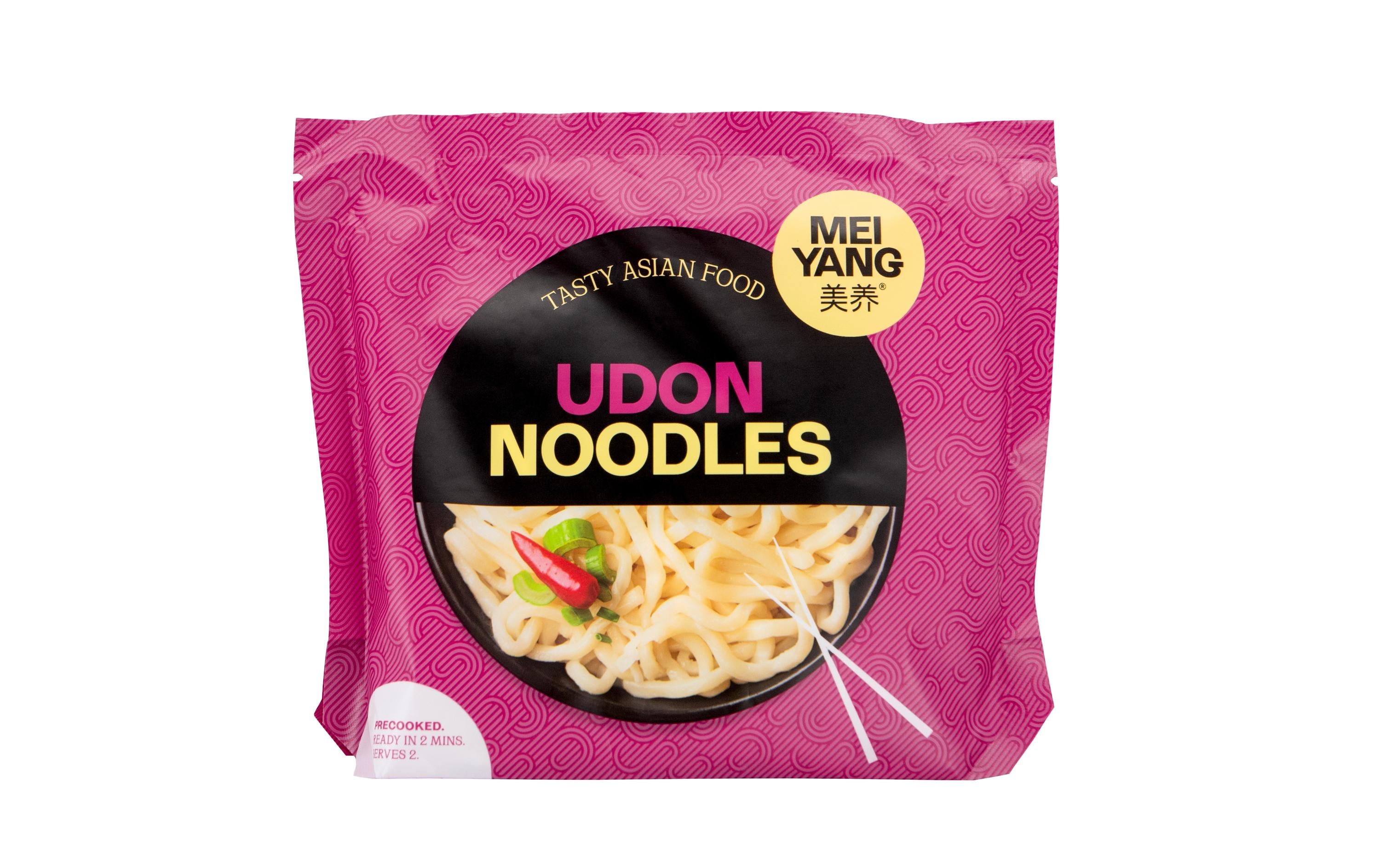 Udon Noodles precooked 2 x 150 gVorgekochte Udon Weizennudeln