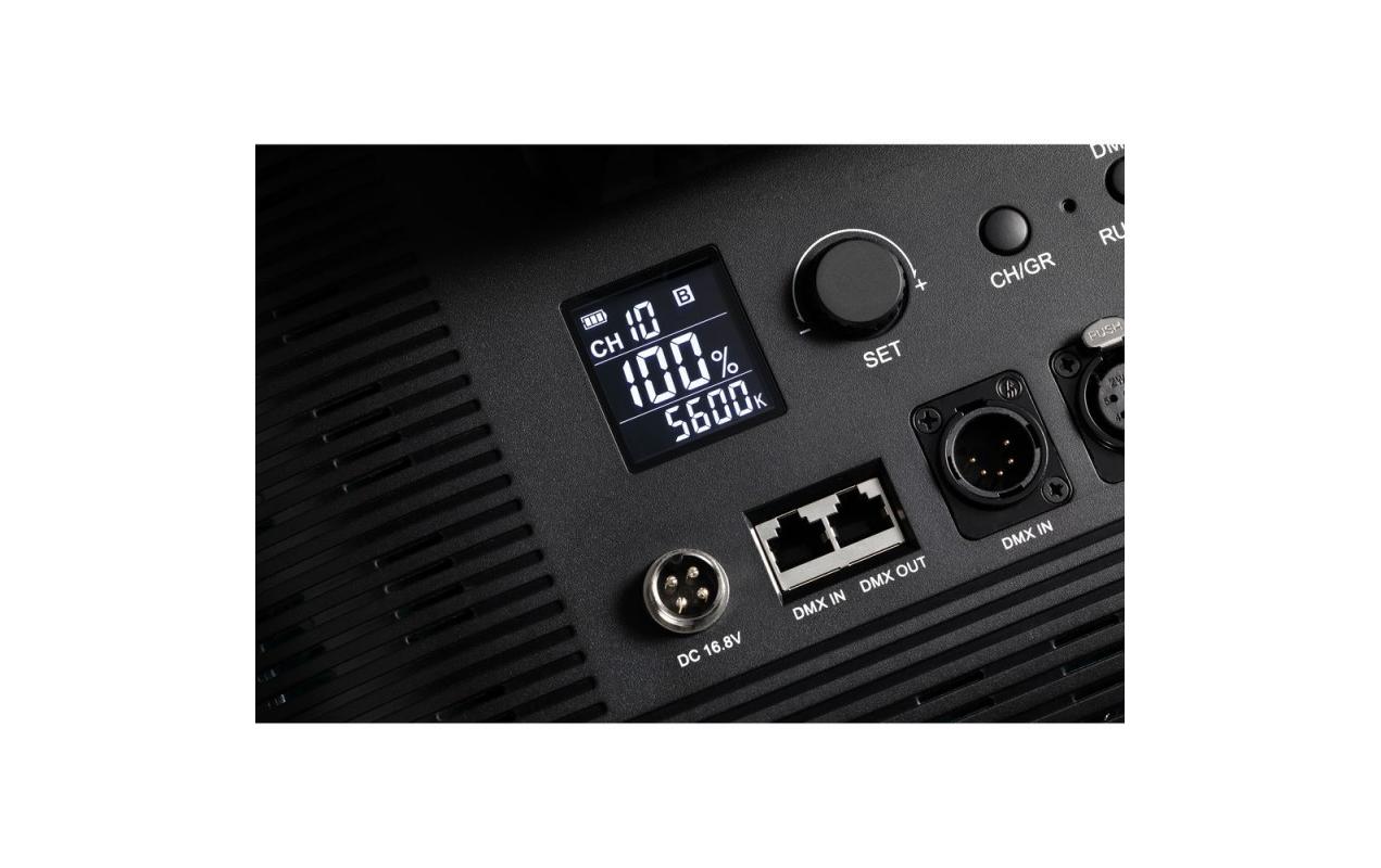 Videoleuchte LED1000BI II LED<br>Bi-Color-Leuchte mit DMX-Steuerungsmöglichkeiten
