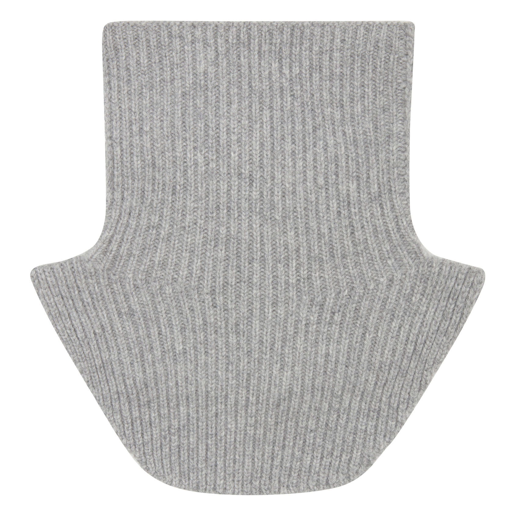 Col amovible en cachemire | Gris