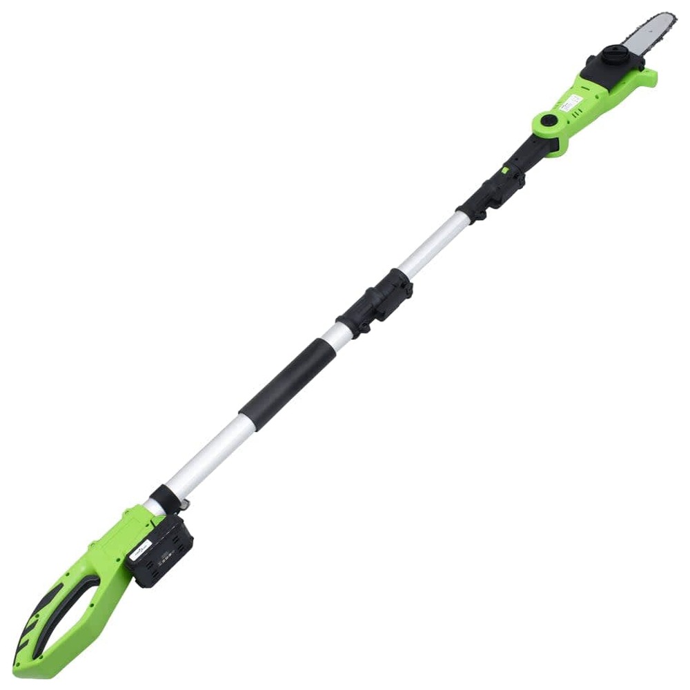 Scie à perche sans fil avec bloc-piles 20v 1500 mah li-ion