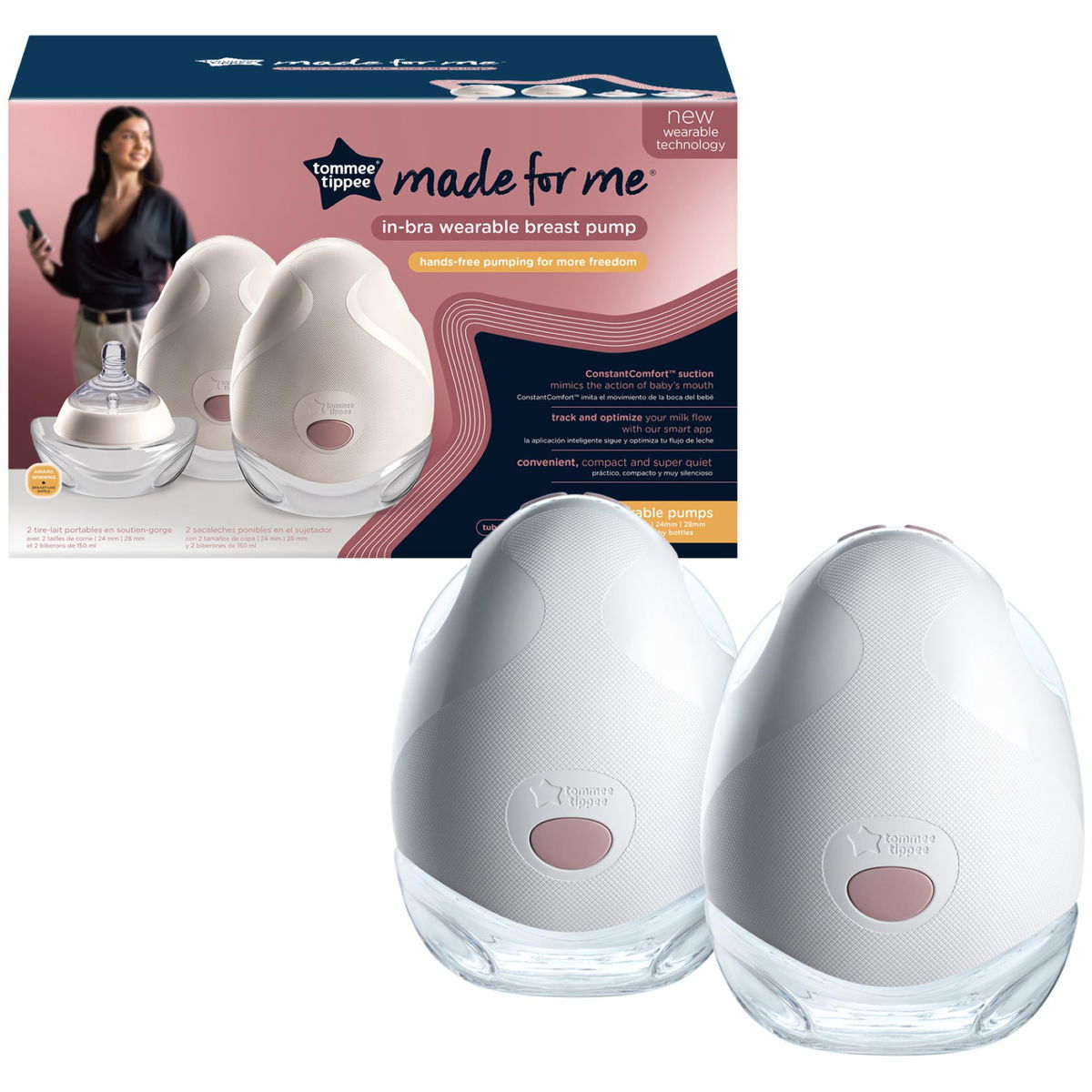 Tommee TippeeTommee Tippee   Made for Me elektrische Milchpumpe Doppel