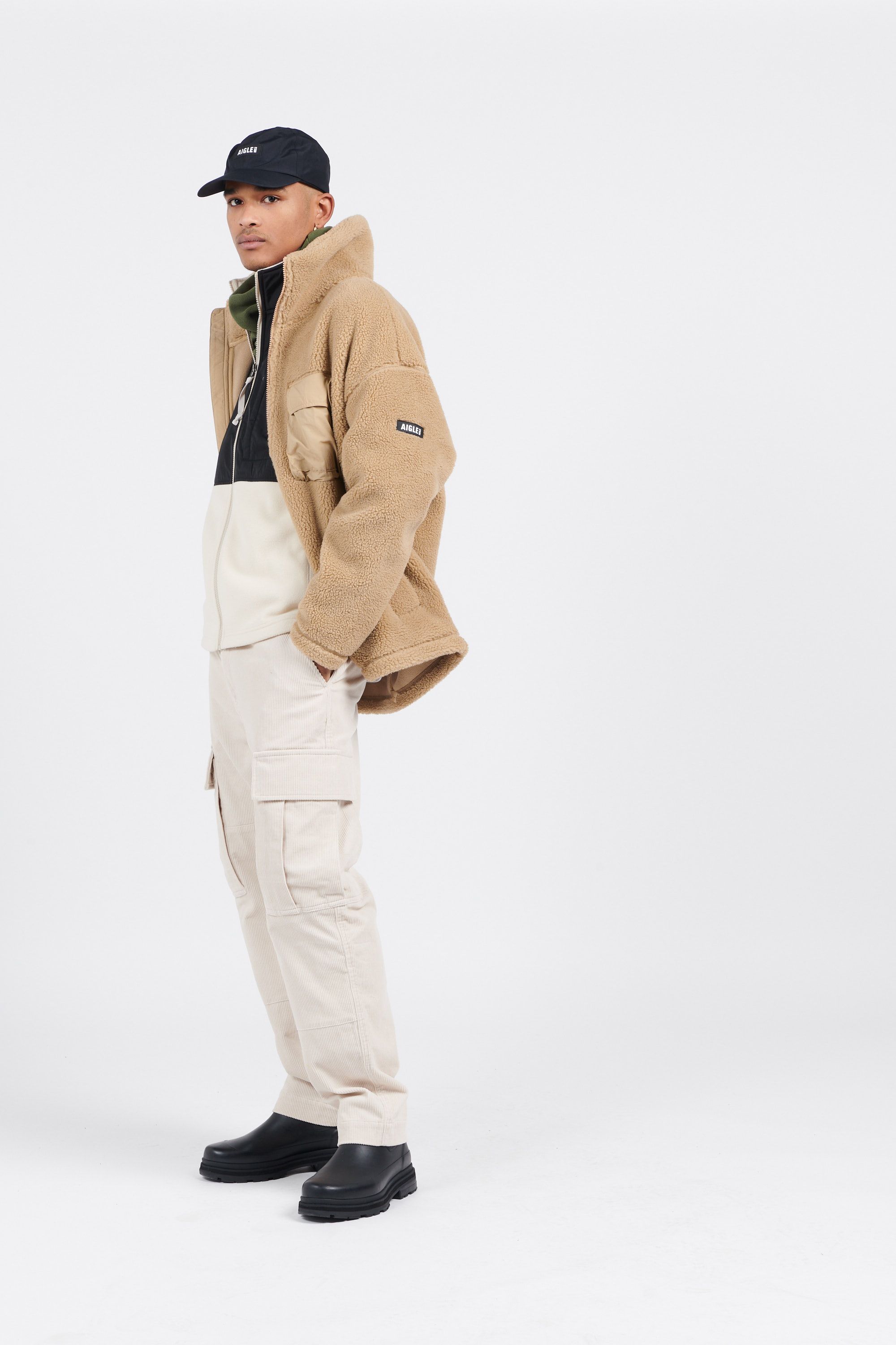 AIGLE Polaire  VESTE Beige