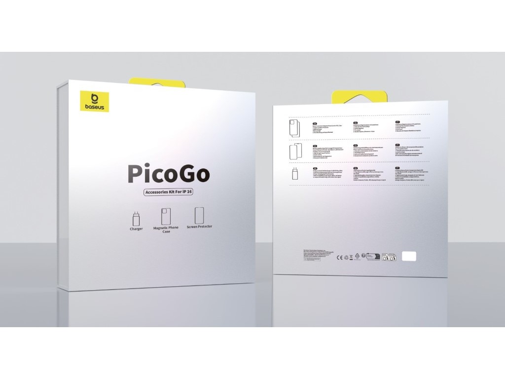KIT ACESSORIOS BASEUS PARA IPHONE 16 PRO MAX
