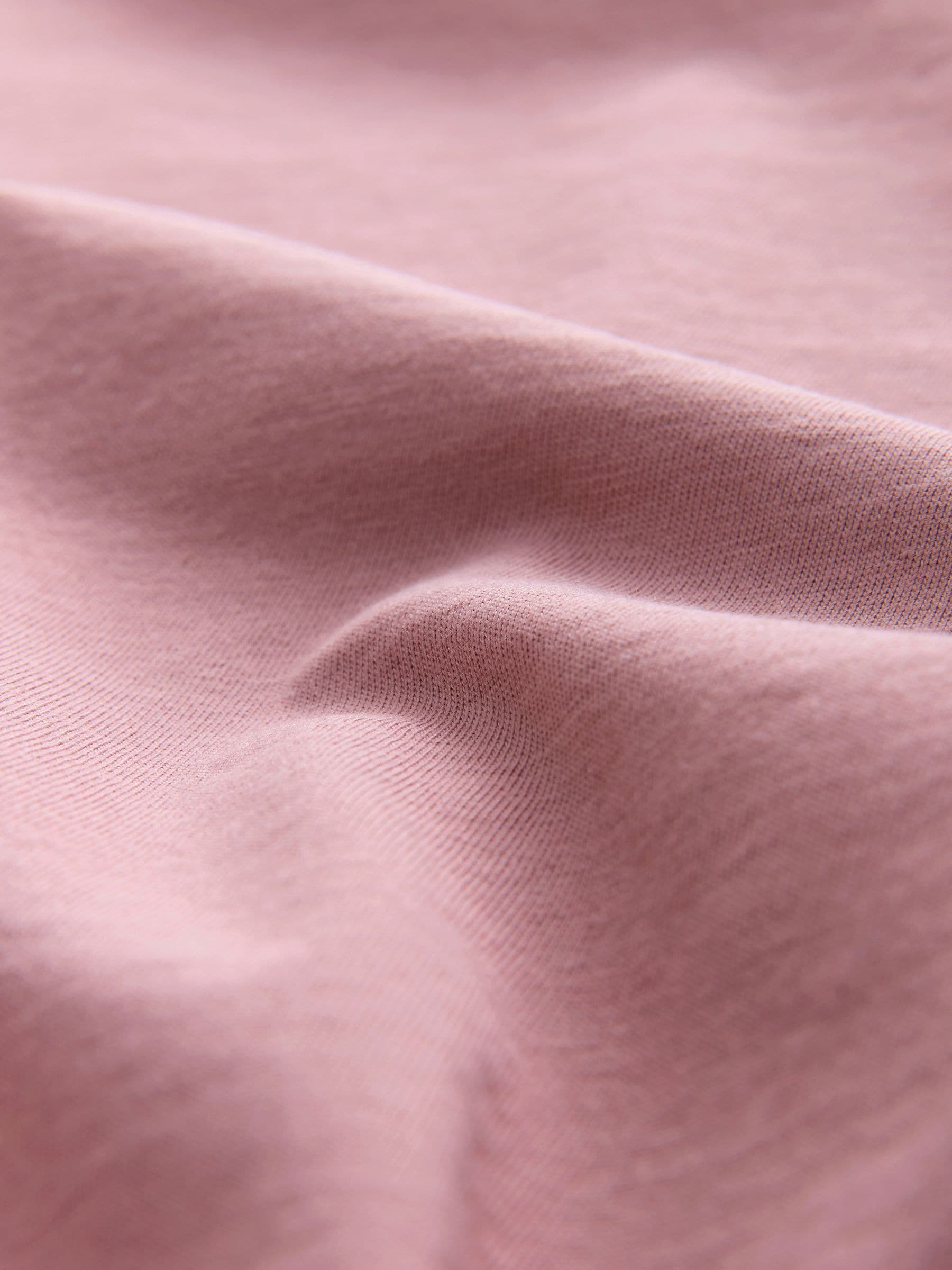Mauve-paars - T-shirt met kapmouwtjes
