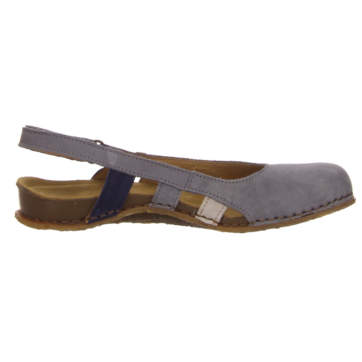 El Naturalista Sandalen denim blau