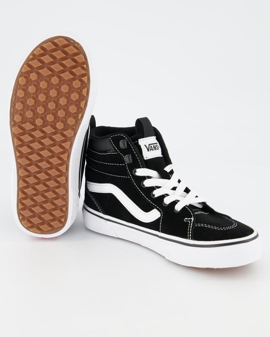 Vans YT Filmore Hi Schnürschuhe in Schwarz