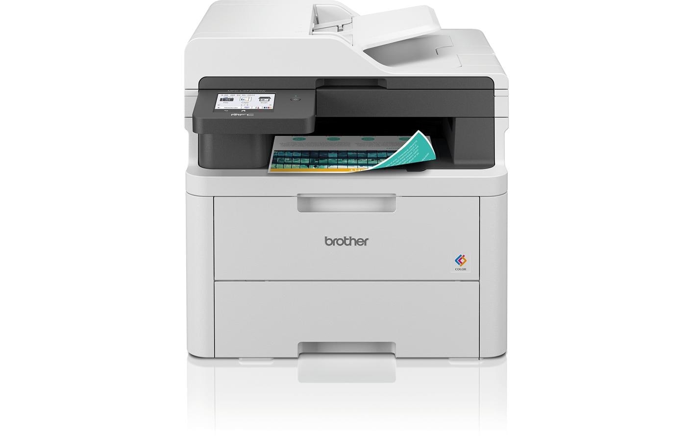 Multifunktionsdrucker MFC-L3760CDW<br>LAN- und WLAN-fähiger Farblaser-Multifunktionsdrucker