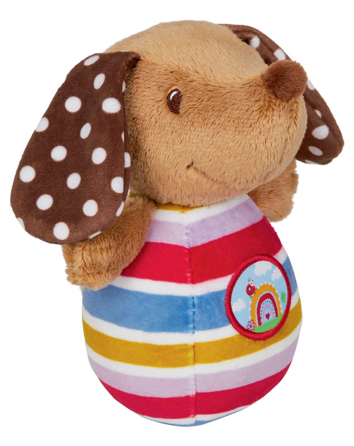Stehaufmännchen BABYGLÜCK - DACKEL mit Glockenspiel