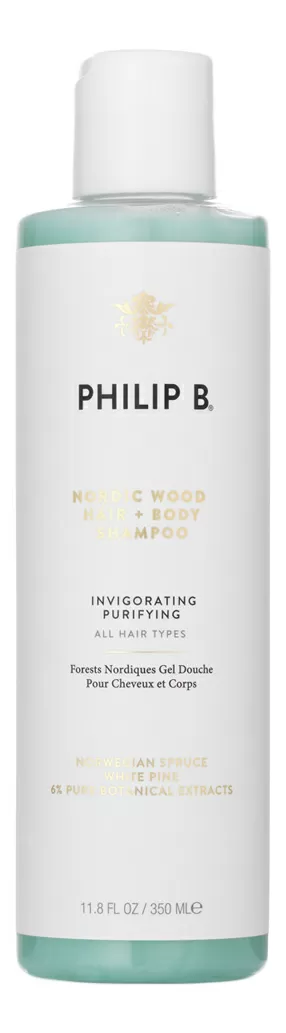 Philip B Nordic Wood One Step Shampoo - 350 ml.