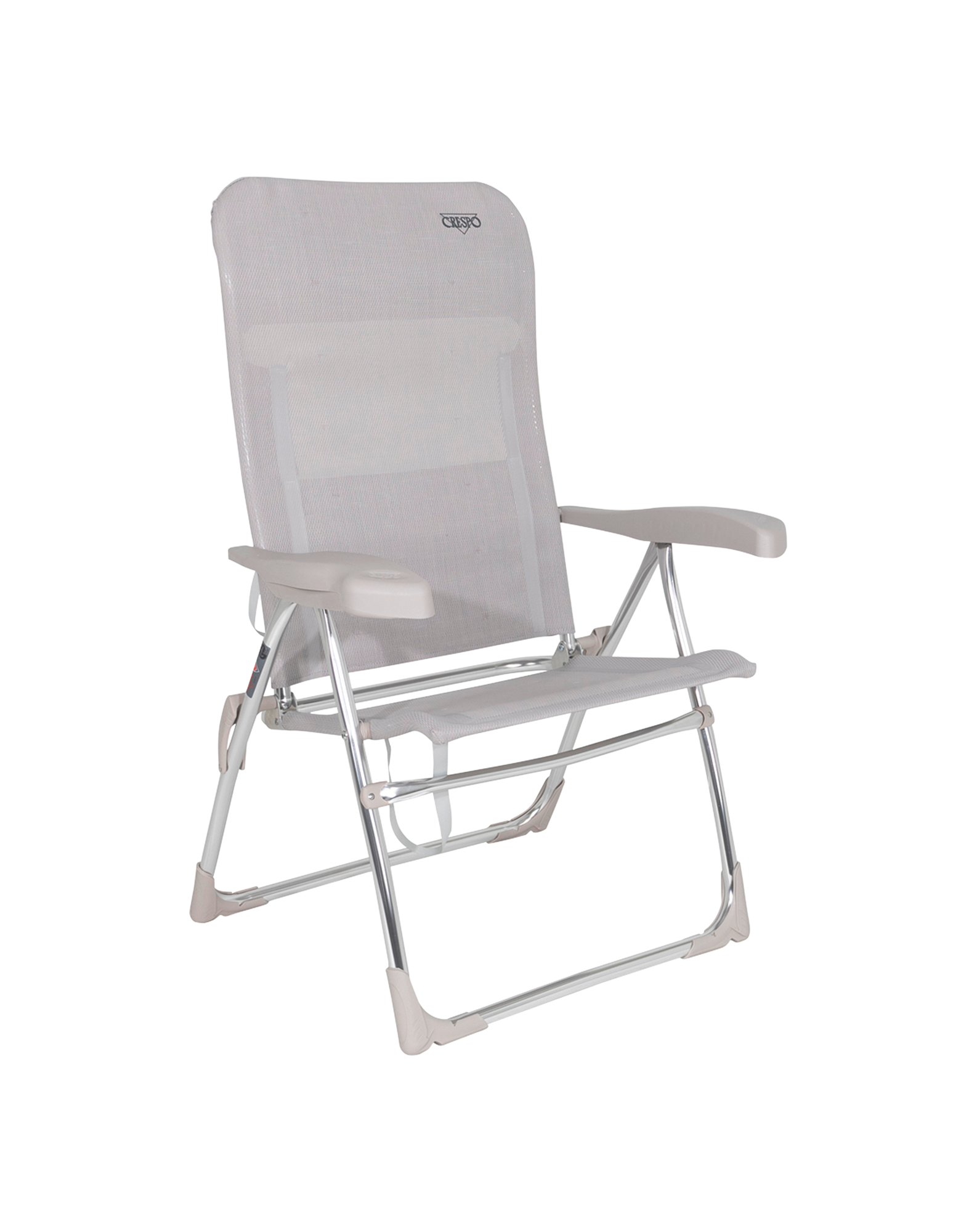 Crespo AL/206 Classic Strandstuhl hellgrau