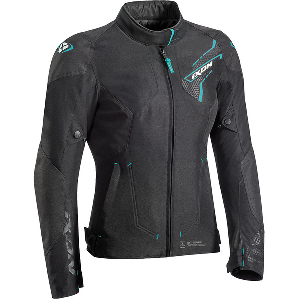 Ixon - Blouson Femme Luthor Lady Noir / Bleu