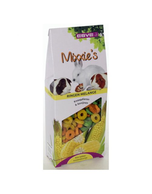 Esve Knaagdier Mixxies Ringen Melange - Knaagdiersnack - 100 g