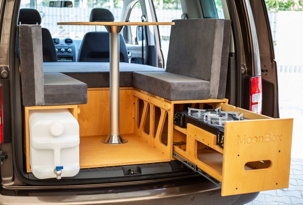 Moonbox Campingbox 115 Modify passend für Minivan natur