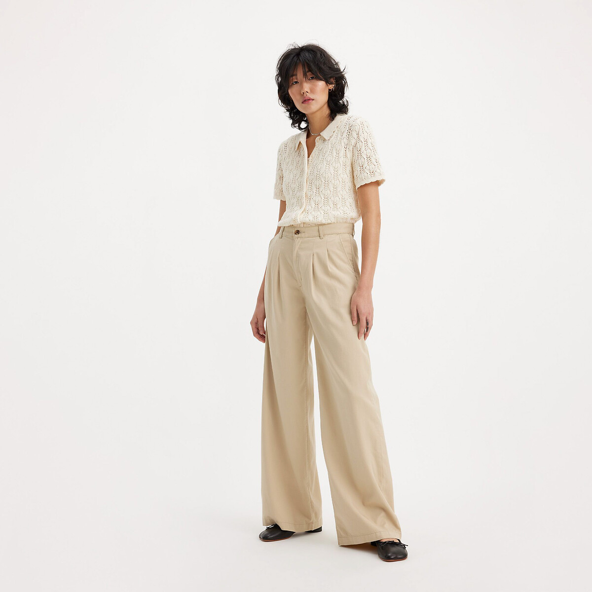 LEVI'S<br>Broek Plissado Perna Larga
