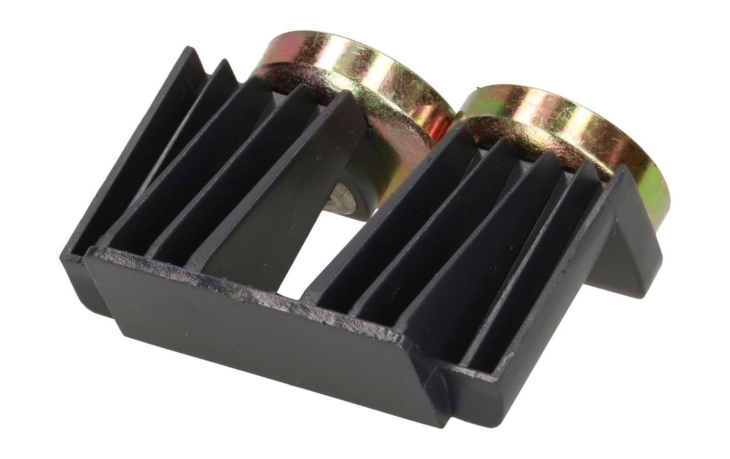 Halterung mit Magnet, erhöht, CUBO, Anthrazit 2 StückBefestigungsset mit Magnetbefestigung