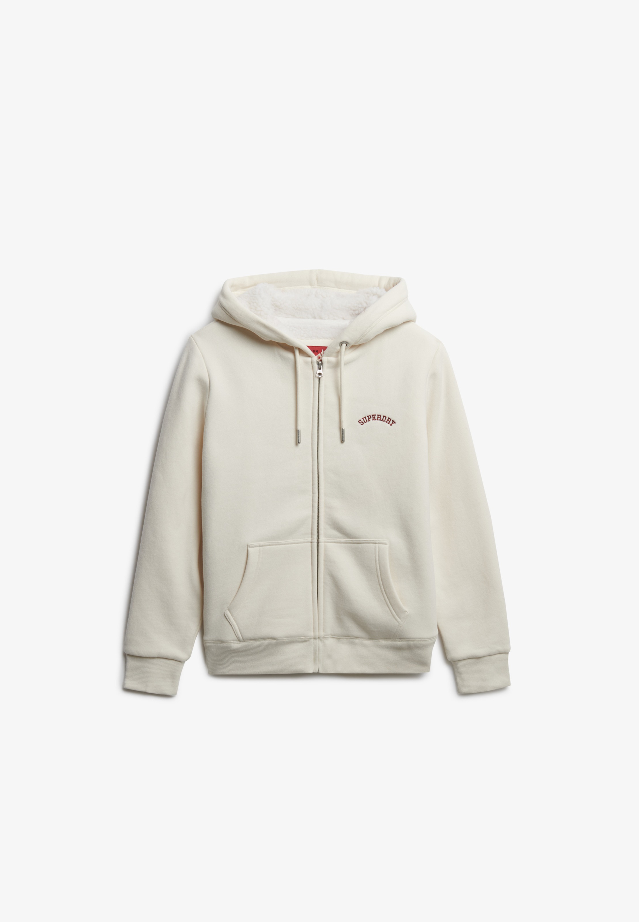 Superdry Kapuzensweatjacke »BORG LINED ZIPHOOD«