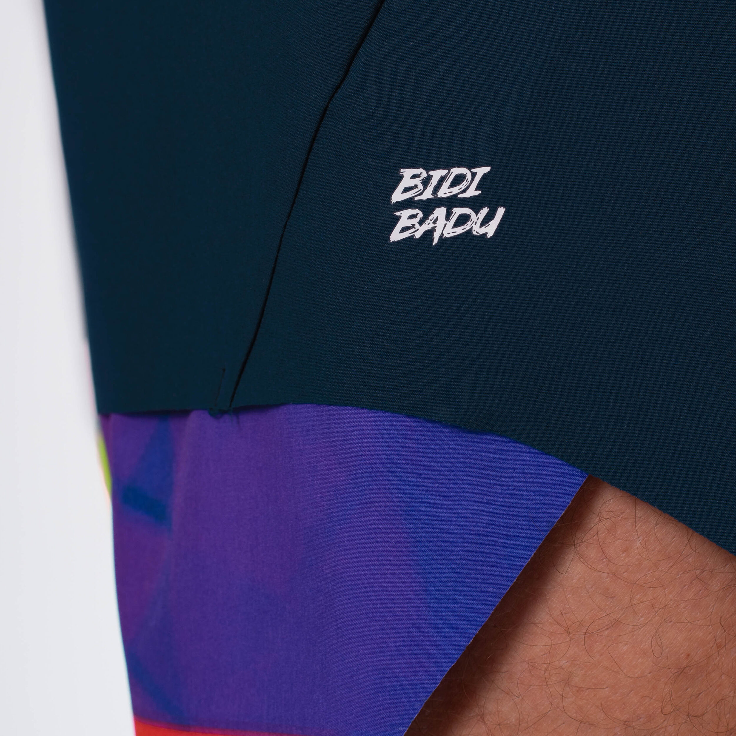 BIDI BADU Kaleido 7in Shorts Hommes - Bleu Foncé